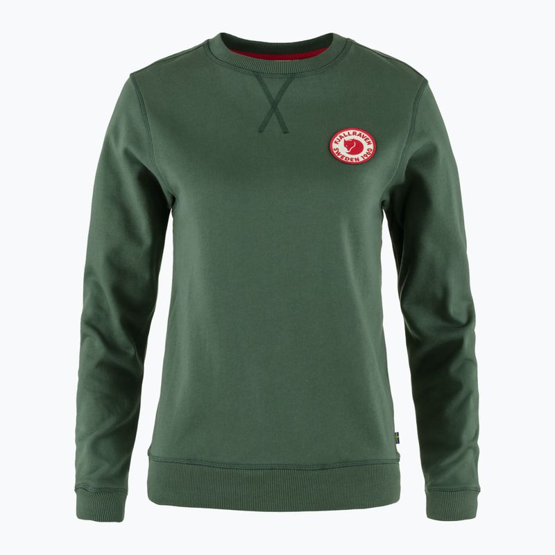 Moteriškas džemperis Fjällräven 1960 Logo Badge Sweater deep patina 5