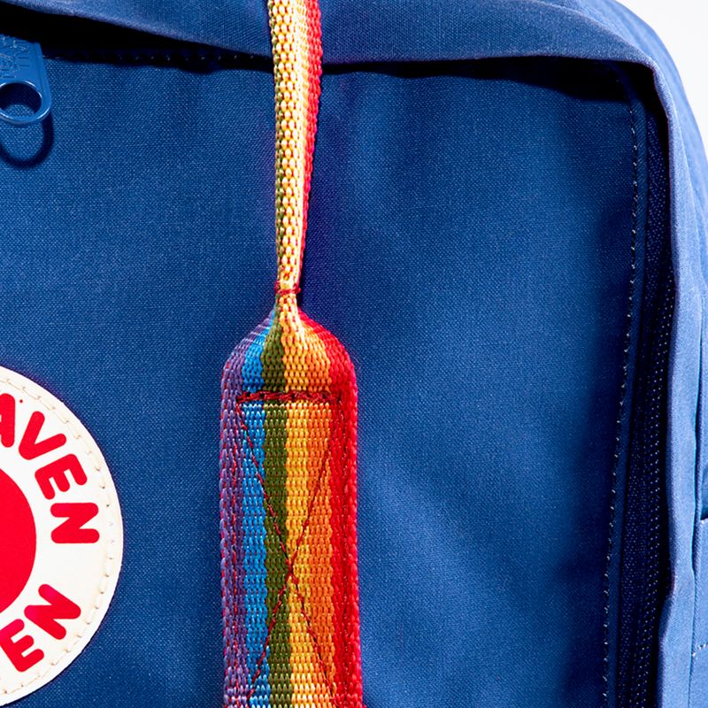 Fjällräven Kanken Rainbow kuprinė cobalt blue 4