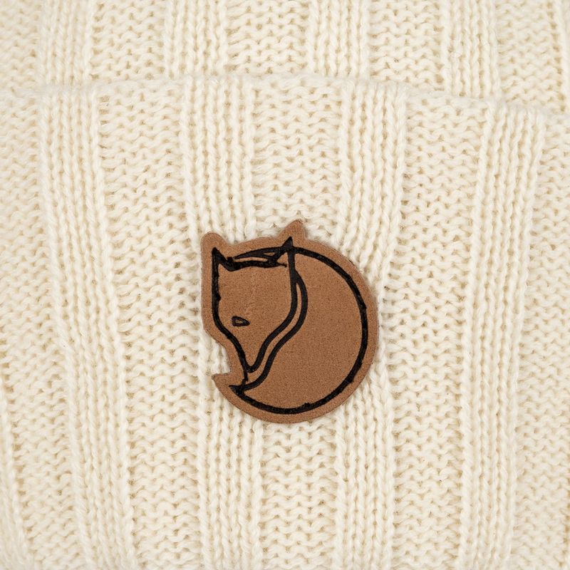 Fjällräven Byron Hat chalk white žieminė kepurė 4