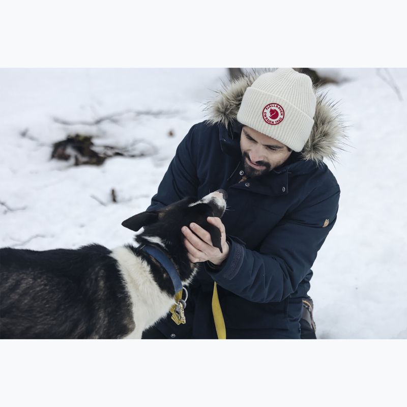 Žieminė kepurė Fjällräven 1960 Logo Hat chalk white 7