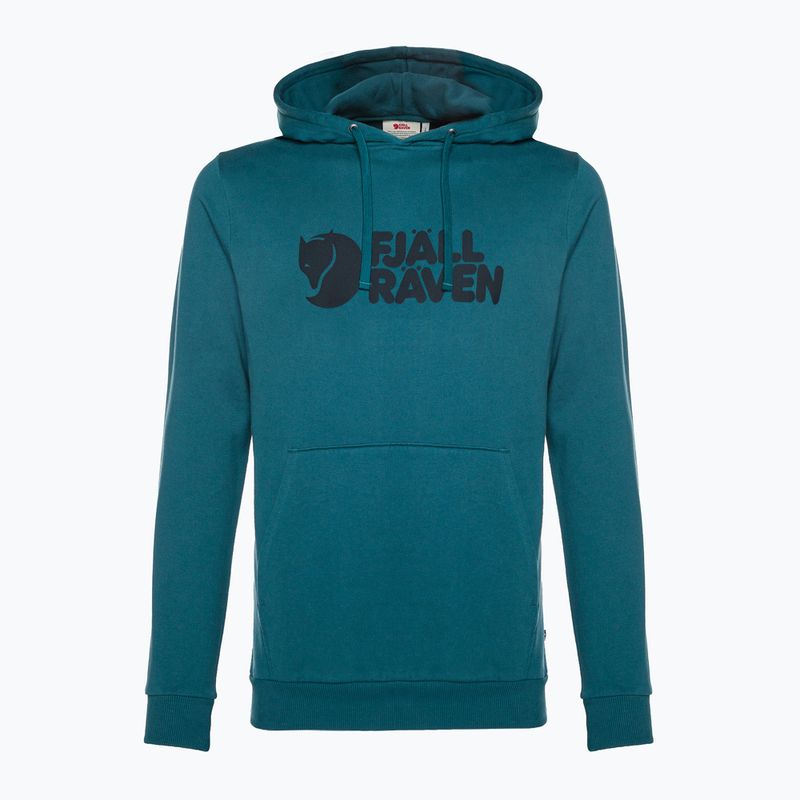 Vyriškas džemperis Fjällräven Logo Hoodie deep sea