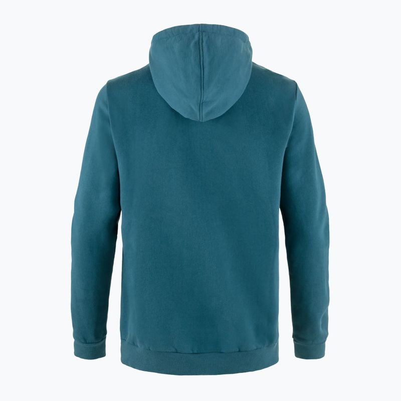 Vyriškas džemperis Fjällräven Logo Hoodie deep sea 5