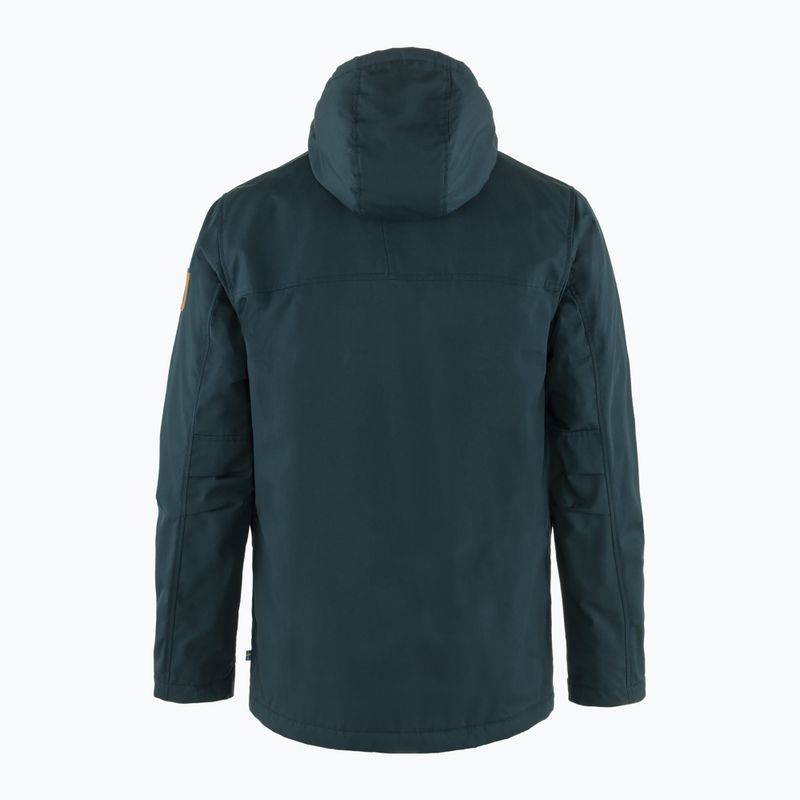 Vyriška vėjo nepraleidžianti striukė Fjällräven Greenland Winter dark navy 2