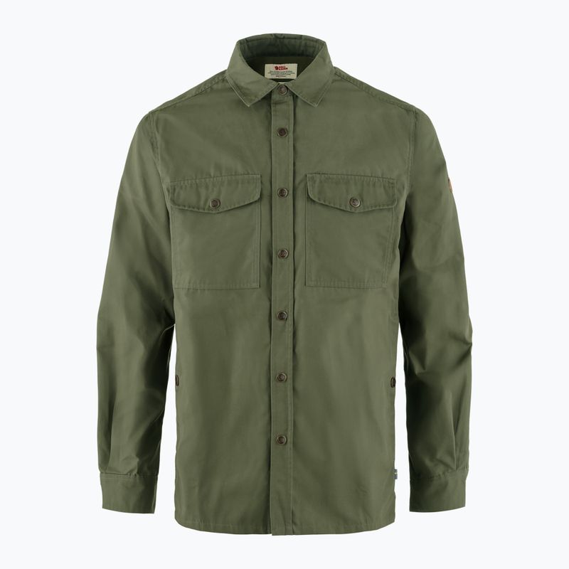 Vyriški marškiniai Fjällräven Singi Overshirt laurel green