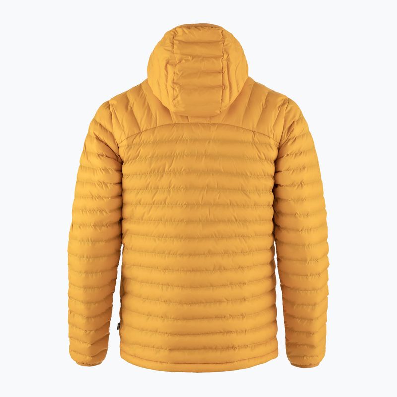 Vyriška pūsta striukė Fjällräven Expedition Lätt Hoodie mustard yellow 2