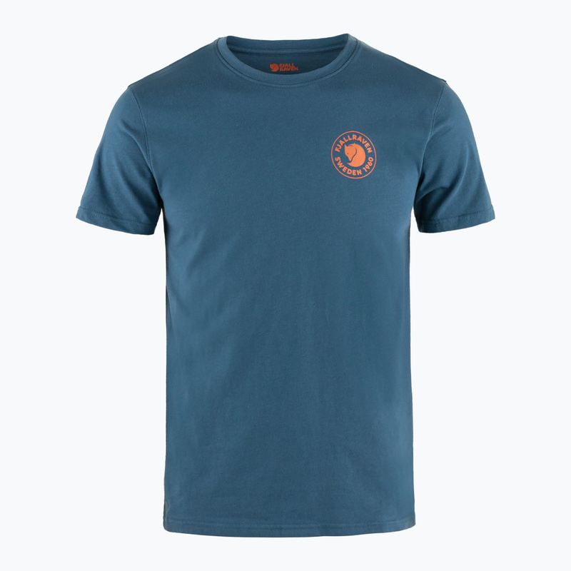 Vyriški marškinėliai Fjällräven 1960 Logo indigo blue