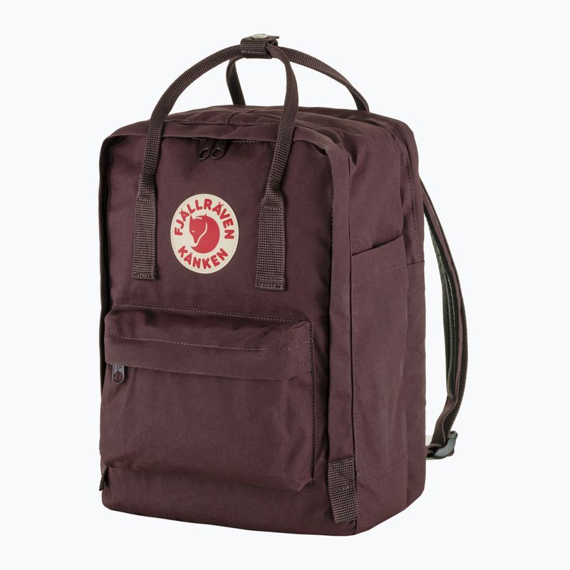 Miesto kuprinė Fjällräven Kanken Laptop 15" 18 l blackberry 2