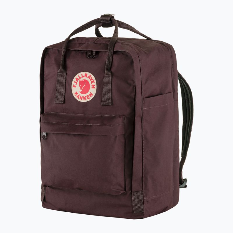 Miesto kuprinė Fjällräven Kanken Laptop 17" 20 l blackberry 2
