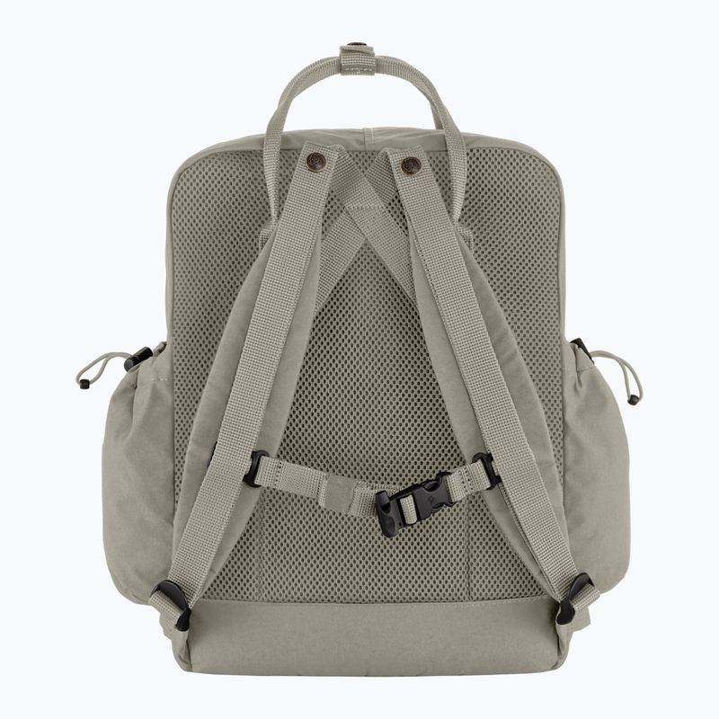 Miesto kuprinė Fjällräven Kånken Outlong 18 l fog 2