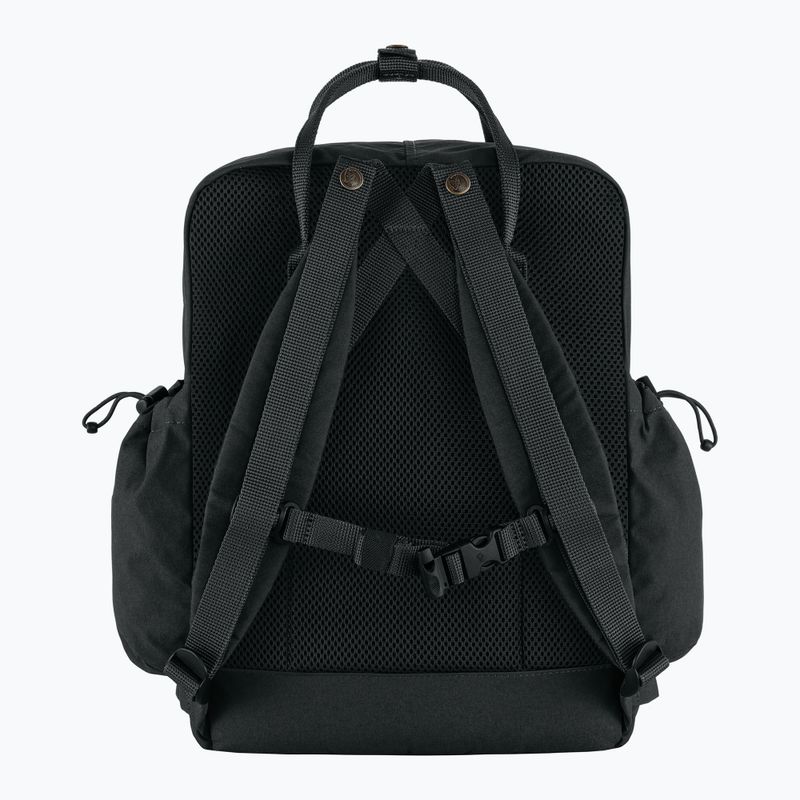 Miesto kuprinė Fjällräven Kånken Outlong 18 l black 2