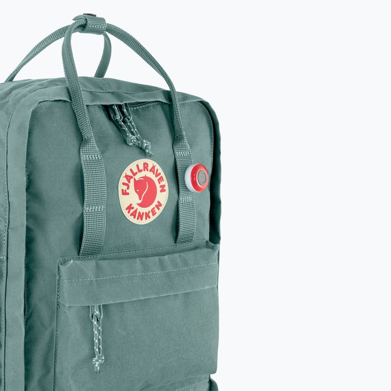 Miesto kuprinė Fjällräven Kånken Outlong 18 l frost green 3