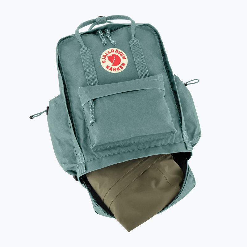 Miesto kuprinė Fjällräven Kånken Outlong 18 l frost green 5