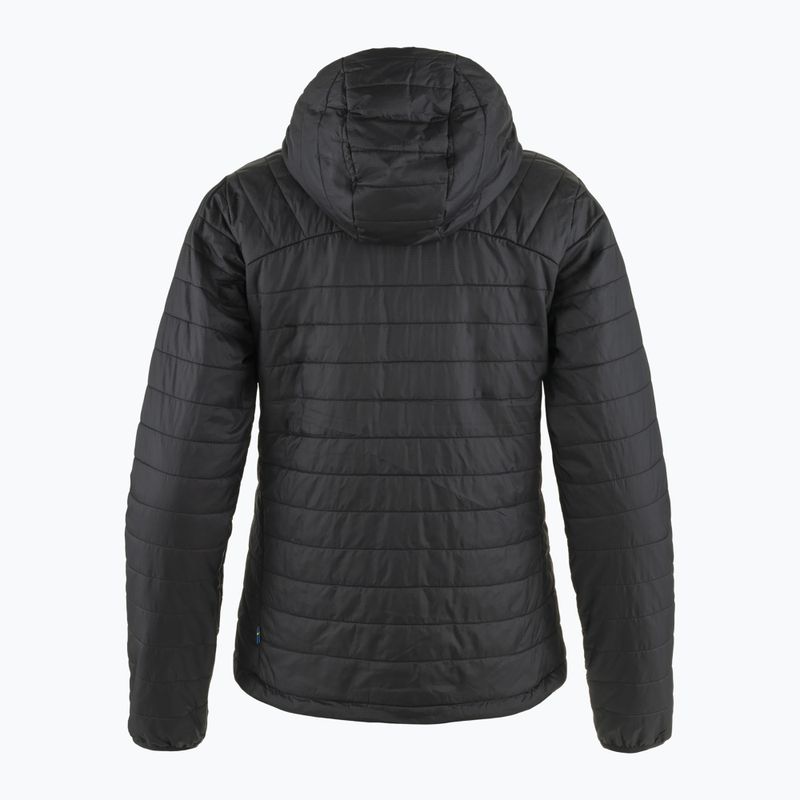 Moteriška pūsta striukė Fjällräven Expedition X-lätt Hoodie black 2