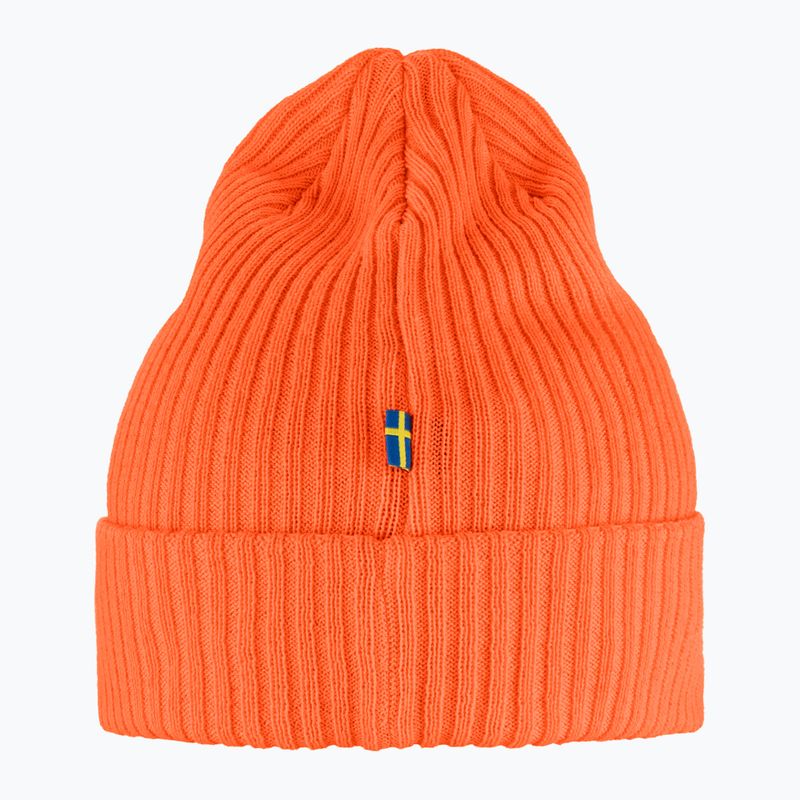 Žieminė kepurė Fjällräven Rib Hat safety orange 3
