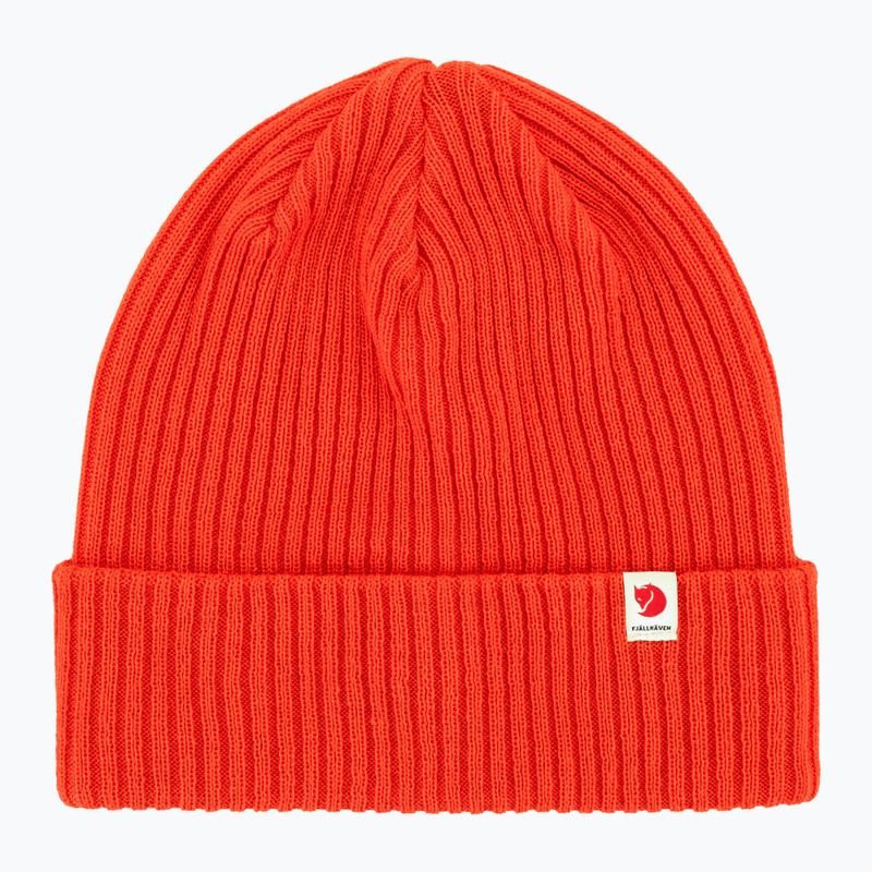 Žieminė kepurė Fjällräven Rib Hat flame orange 2