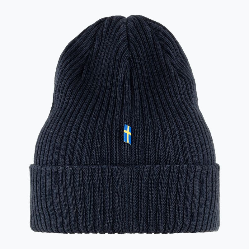 Žieminė kepurė Fjällräven Rib Hat dark navy 2