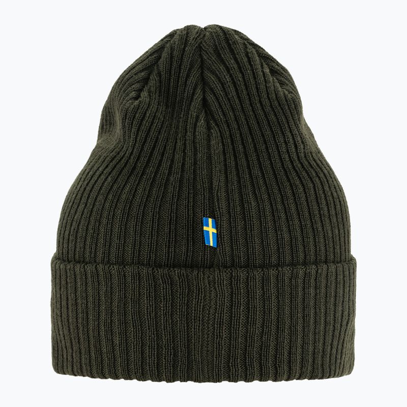 Žieminė kepurė Fjällräven Rib Hat deep forest 3