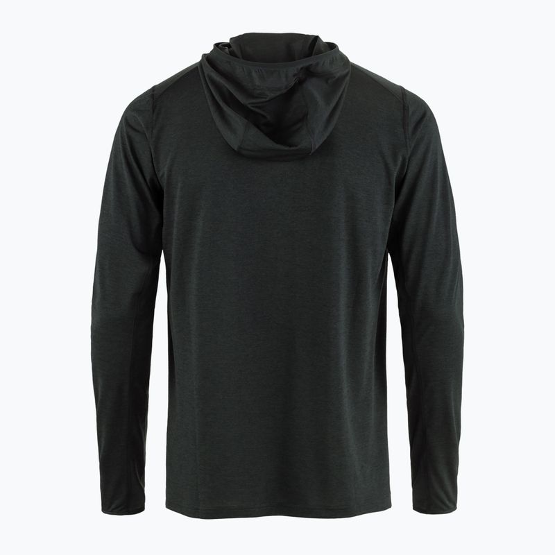 Vyriškas žygio džemperis Fjällräven 1960 Abisko Sun Hoodie black 2