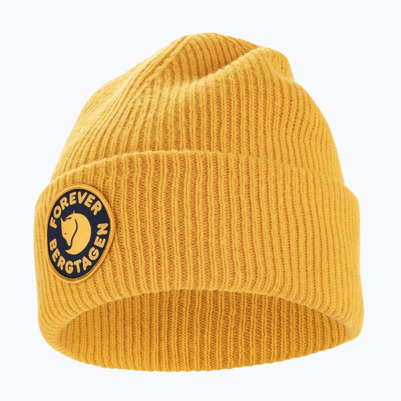Žieminė kepurė Fjällräven Bergtagen Forever Wool mustard yellow