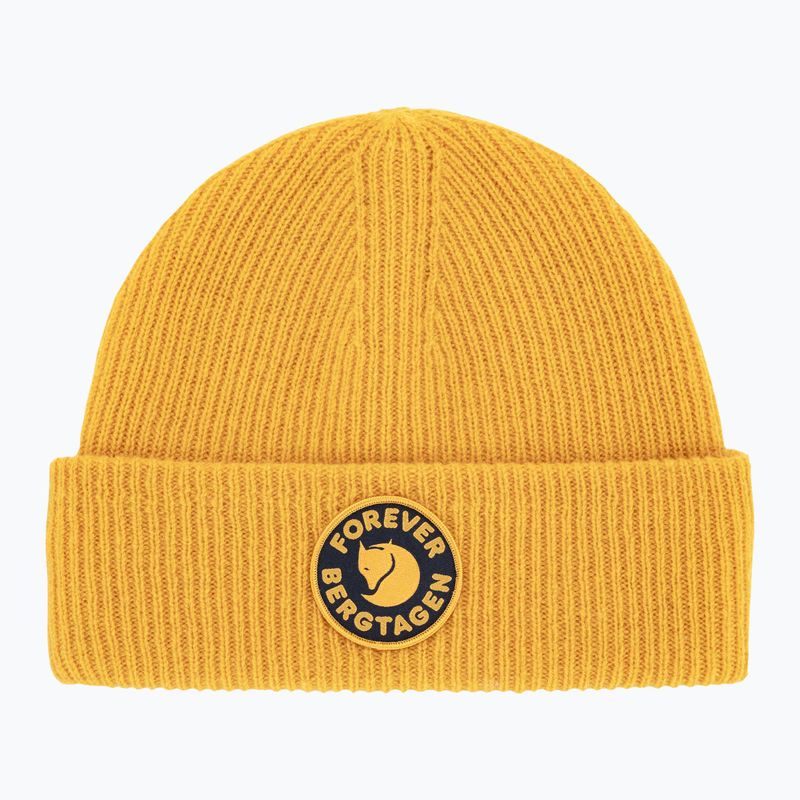 Žieminė kepurė Fjällräven Bergtagen Forever Wool mustard yellow 3