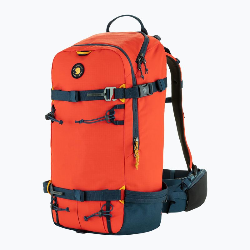 Žygio kuprinė Fjällräven Bergtagen Touring 30 l flame orange/mountain blue 2