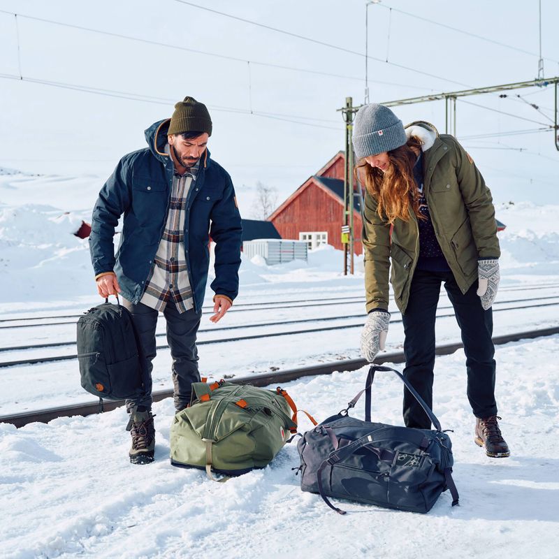 Kelioninis krepšys Fjällräven Färden Duffel 80 l coal black 9