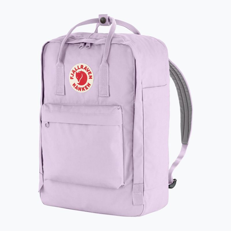 Miesto kuprinė Fjällräven Kanken Laptop 17" 20 l pastel lavender 2