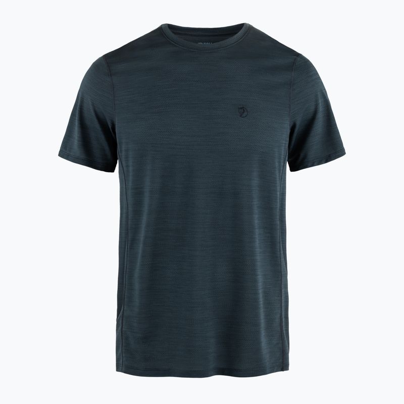 Vyriški žygio marškinėliai Fjällräven Abisko Lite dark navy 6