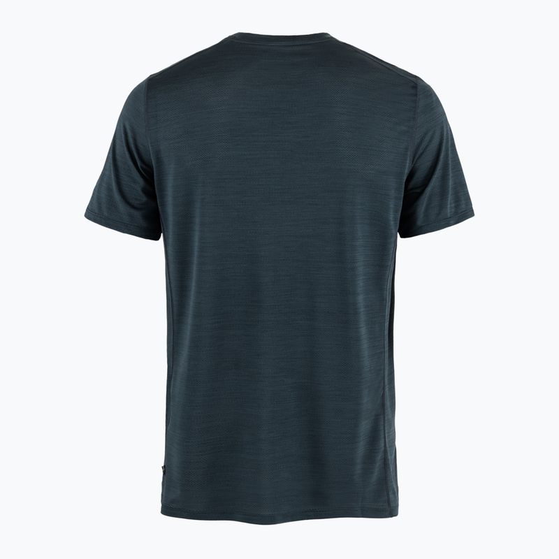 Vyriški žygio marškinėliai Fjällräven Abisko Lite dark navy 7