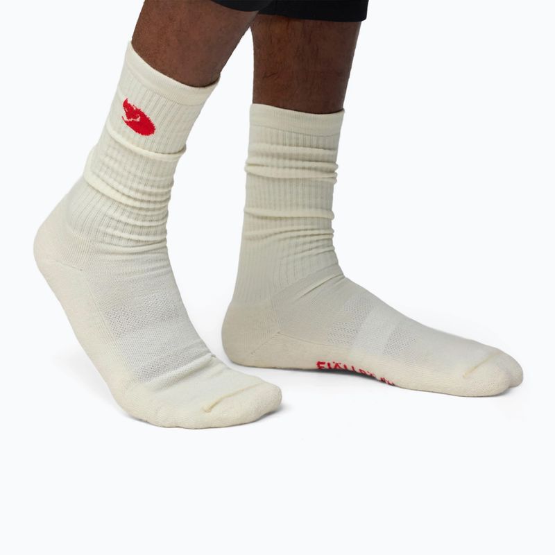 Kojinės Fjällräven Wool eggshell 2