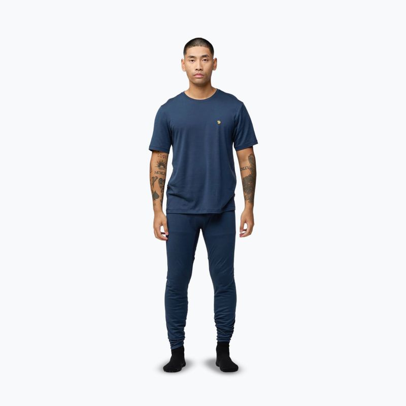 Vyriškos tamprės Fjällräven Bergtagen Merino 190 Long John mountain blue 2