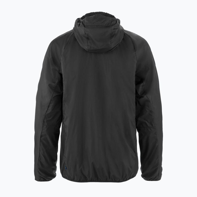 Vyriška vėjo nepraleidžianti striukė Fjällräven Keb Thermal Wind black 9