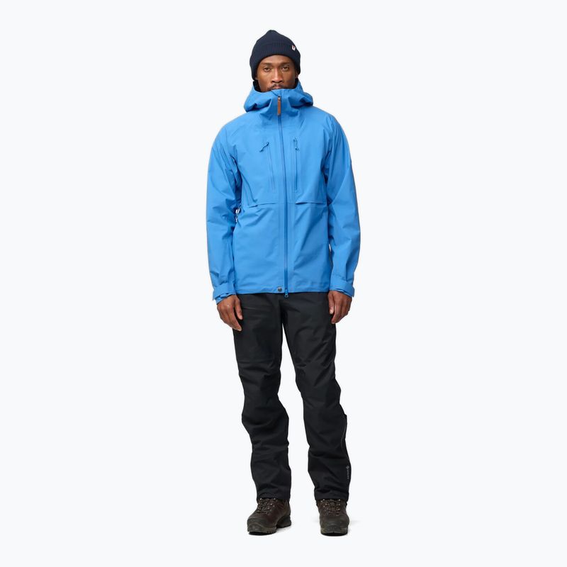 Vyriška vėjo nepraleidžianti striukė Fjällräven Keb GTX blue 2