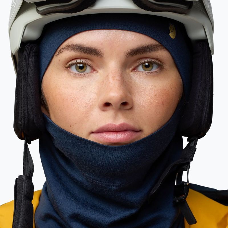 Balaklava Fjällräven Bergtagen Merino mountain blue 5