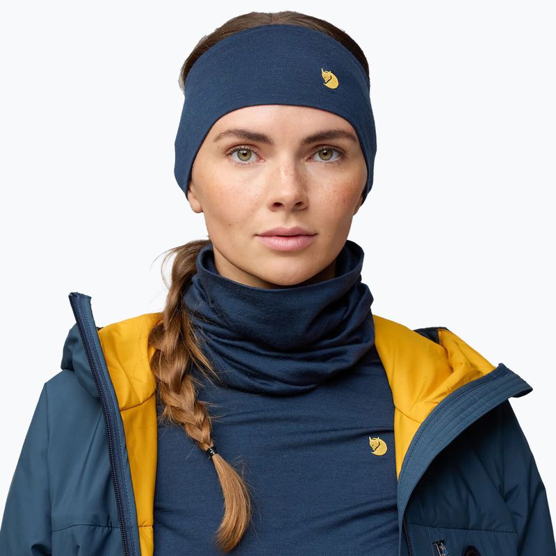 Galvos juosta Fjällräven Bergtagen Merino mountain blue 4