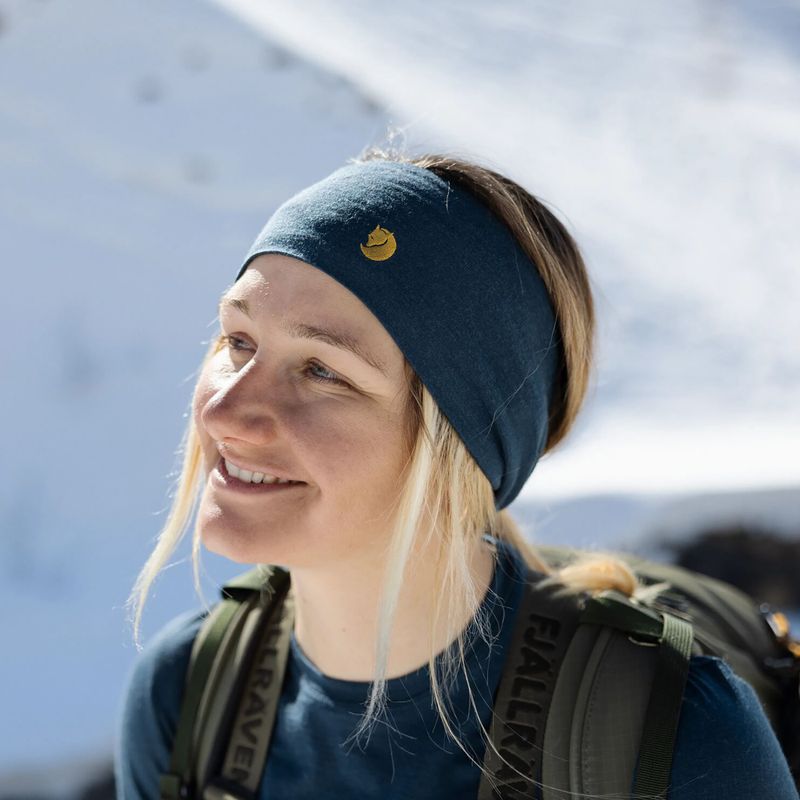 Galvos juosta Fjällräven Bergtagen Merino mountain blue 8