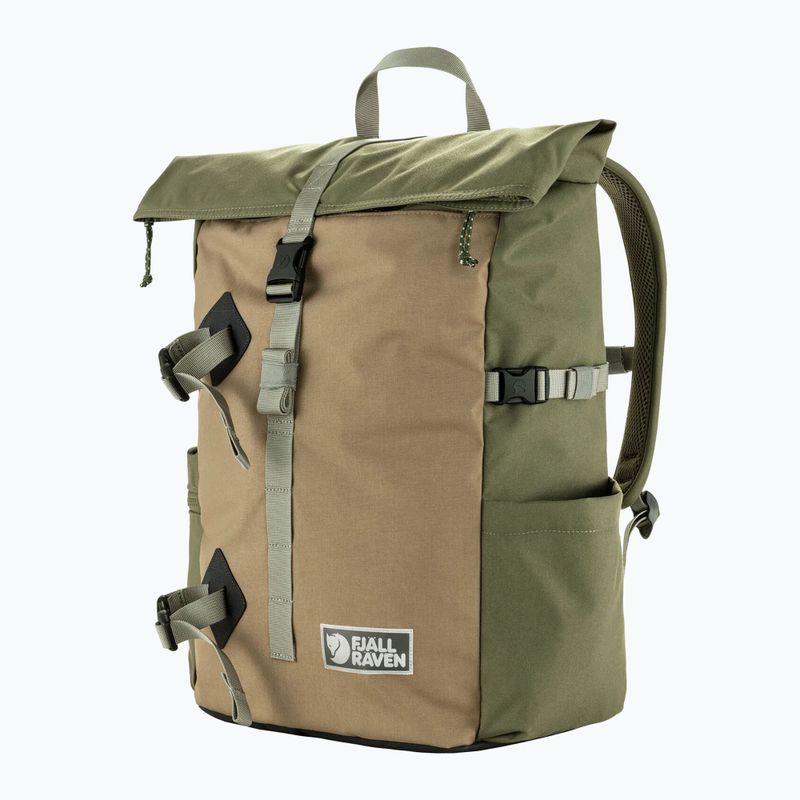 Miesto kuprinė Fjällräven Vardag Foldsack 25 l green/clay 2