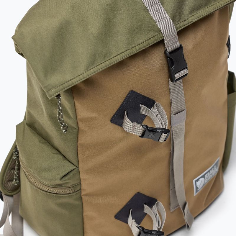 Miesto kuprinė Fjällräven Vardag Foldsack 25 l green/clay 5