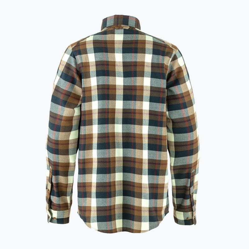 Vyriški marškiniai Fjällräven Fjällglim wood brown/maize yellow 2