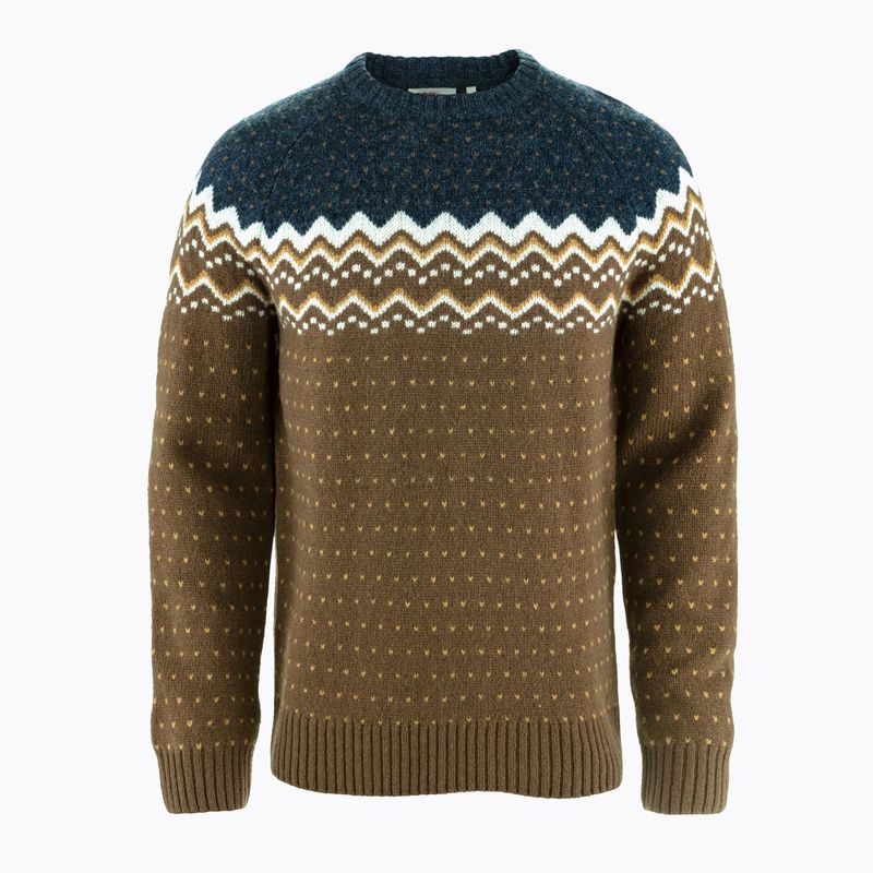 Moteriškas megztinis Fjällräven Övik Knit Sweater dark oak/navy