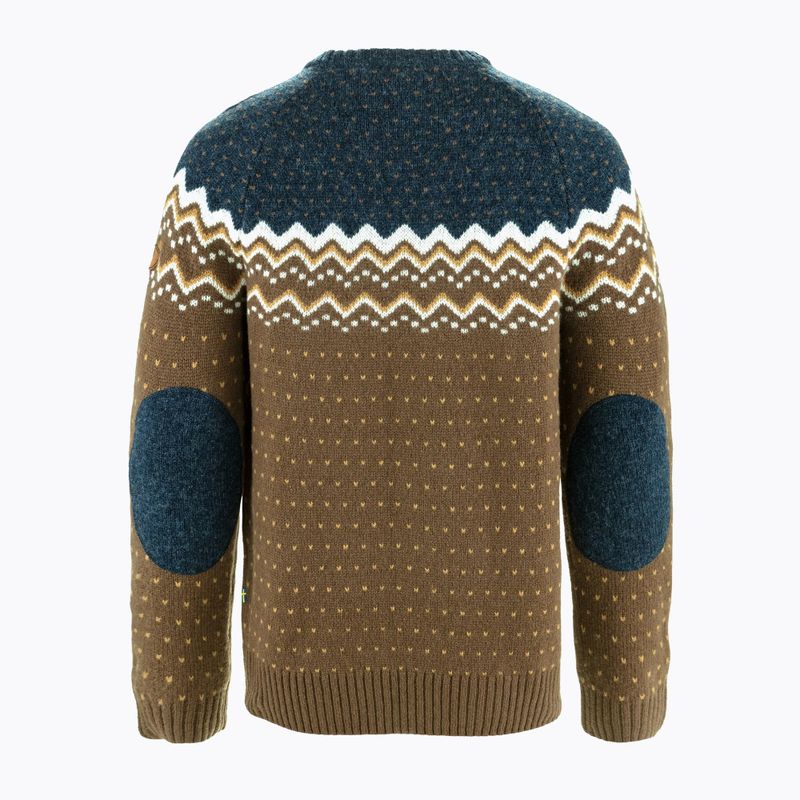 Moteriškas megztinis Fjällräven Övik Knit Sweater dark oak/navy 2