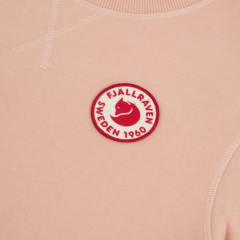 Vyriškas džemperis Fjällräven 1960 Logo Badge Sweater chalk rose 3