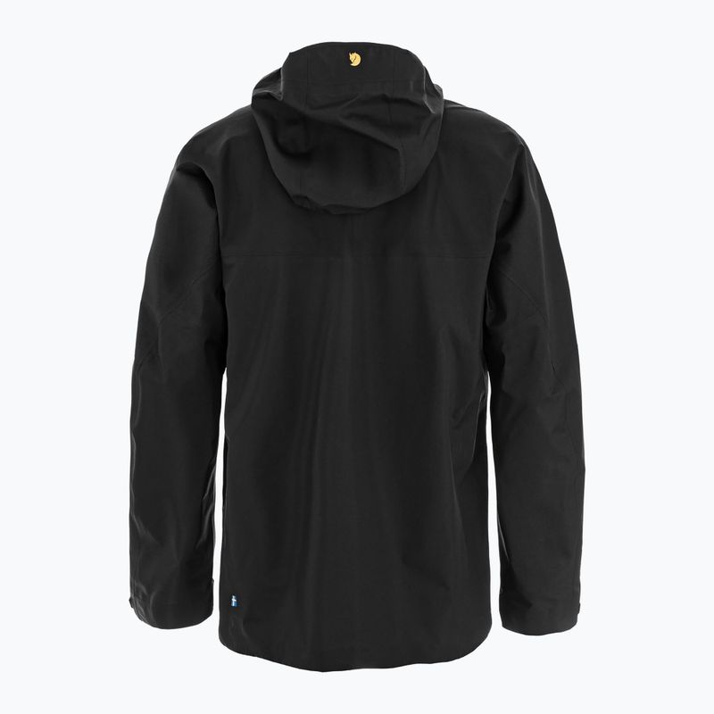 Vyriška softshell striukė Fjällräven Bergtagen GTX Lite black 2