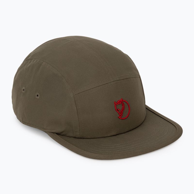 Kepurė su snapeliu Fjällräven Flat Brim laurel green