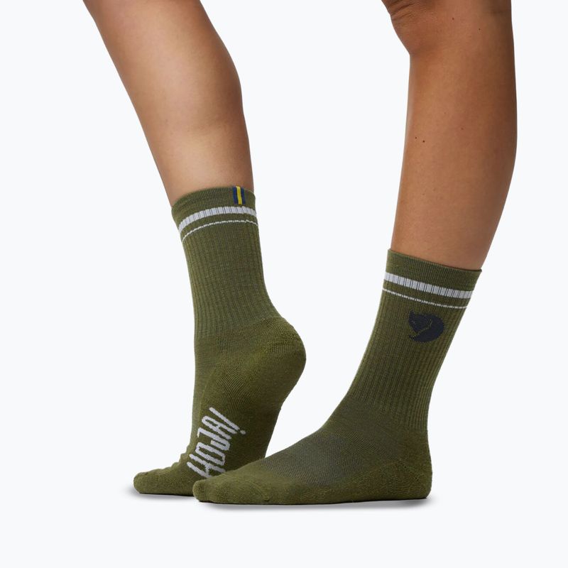 Kojinės Fjällräven Hoja green 3