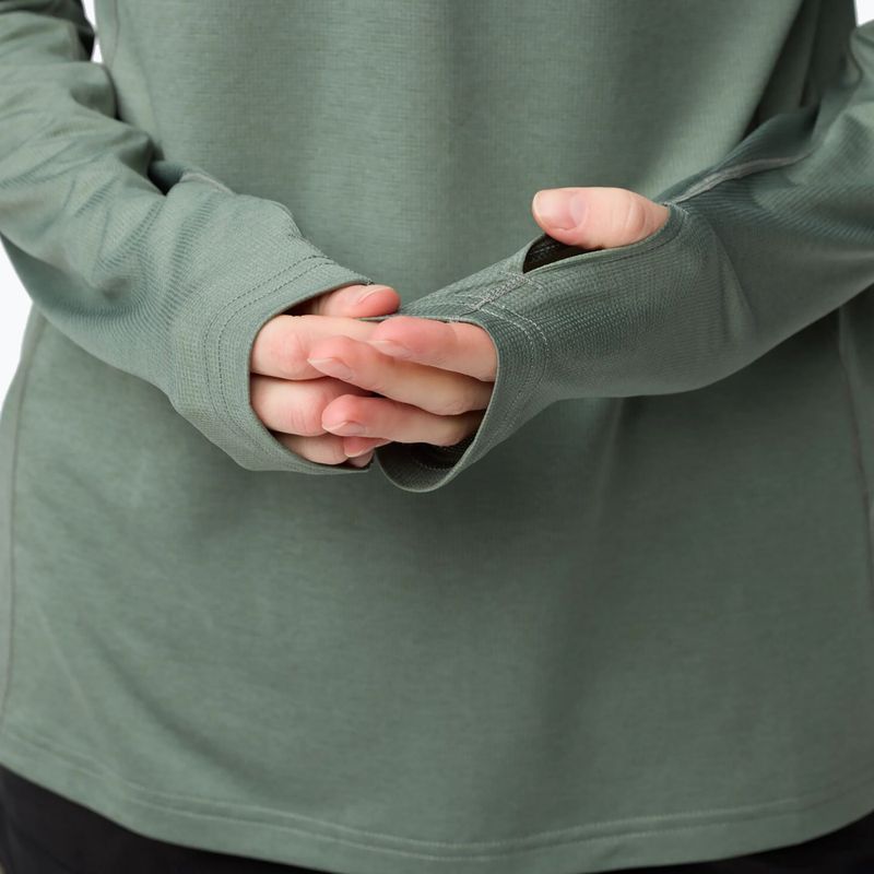 Moteriškas žygio džemperis Fjällräven Abisko Day Hike Half Zip patina green 8