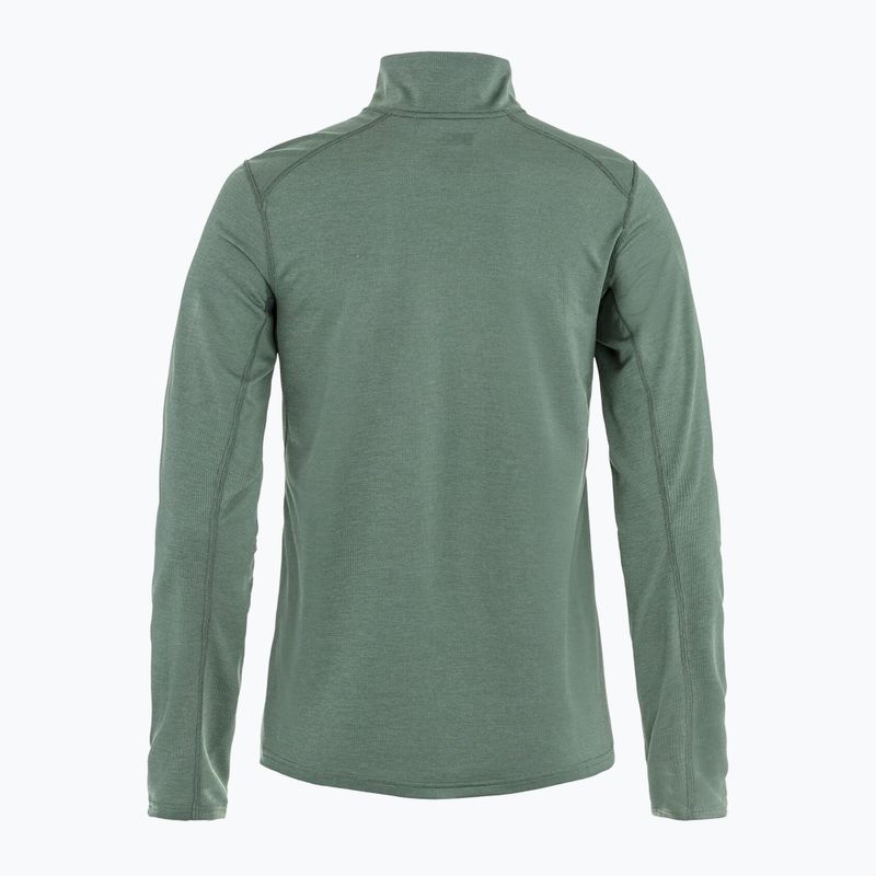 Moteriškas žygio džemperis Fjällräven Abisko Day Hike Half Zip patina green 10