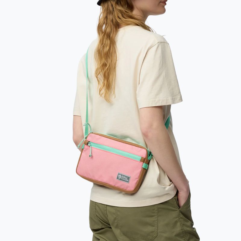Maža rankinė Fjällräven Vardag Pocket Large poppy pink/khaki dust 3