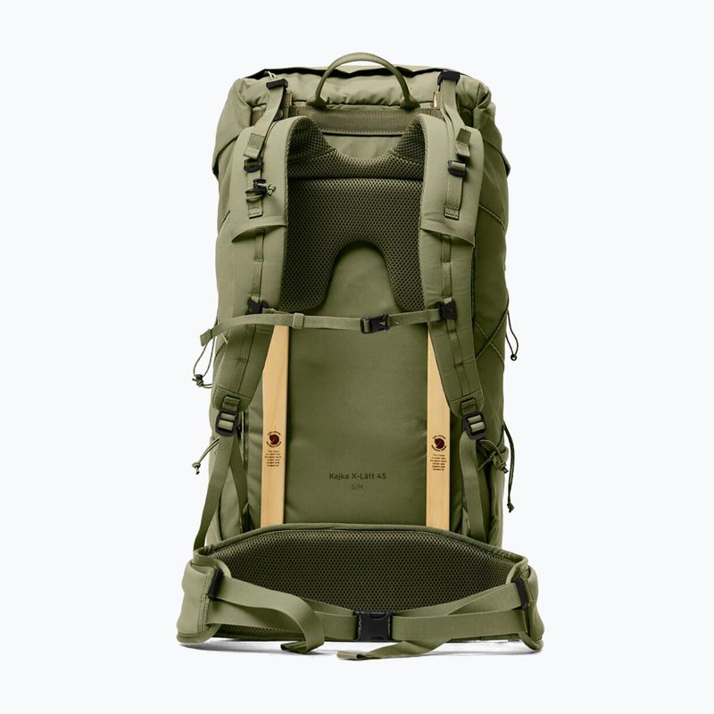 Žygio kuprinė Fjällräven Kajka X-Lätt 45 l green 3