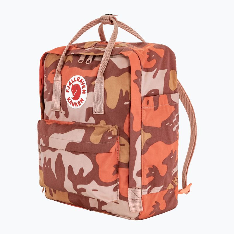 Miesto kuprinė Fjällräven Kanken Graphics 16 l chalkrose/hidden animals 2